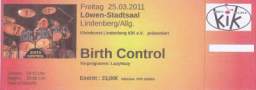 2011.03.25. - Birth Control (Lindenberg)